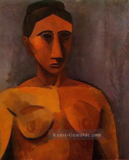 Bust of Woman 3 1908 cubism Pablo Picasso Ölgemälde